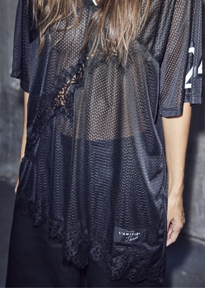 Drift Asym lace tee Sort HAUTE L\'AMITIÈ